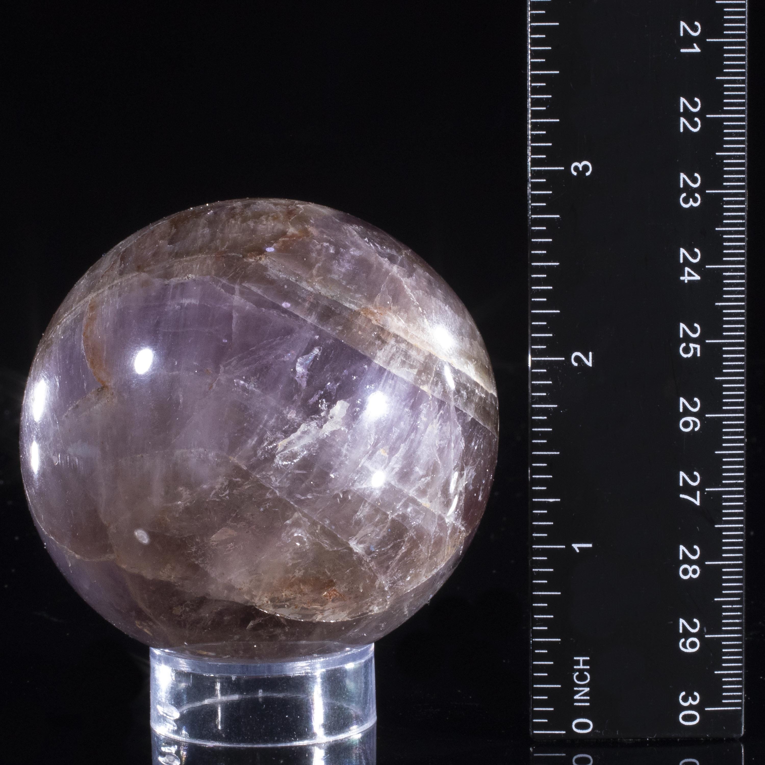 Kalifano Super 7 Super 7 Sphere Carving 2.75" / 450 grams SP7-1400
