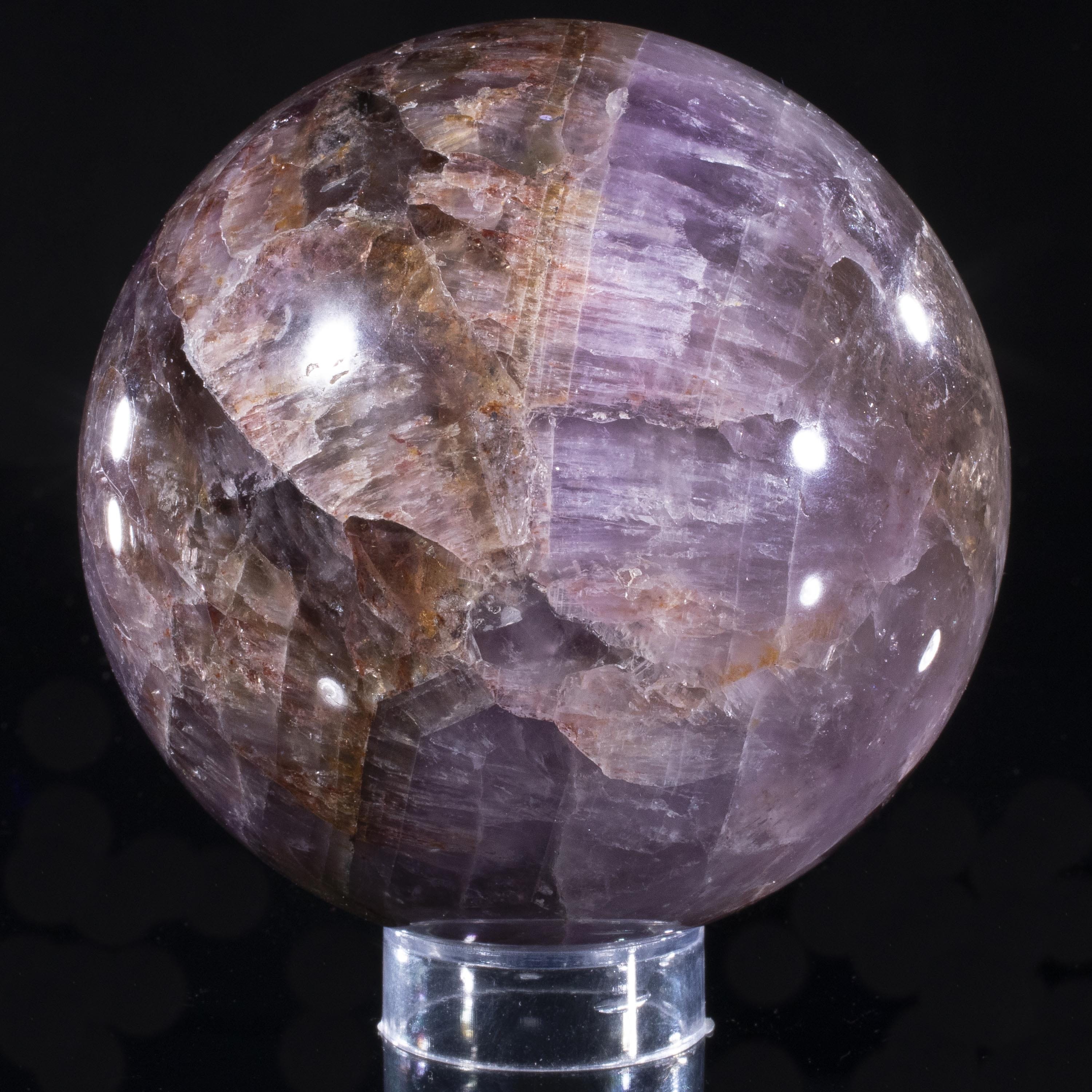 Rarest Amazing Amazez outlet Azeztulite Energy Sphere Synergy 12 Stones Altar Stone Sphere ,Ball,Orb ,Healing Crystal,Reiki 210 Grams 52 MM